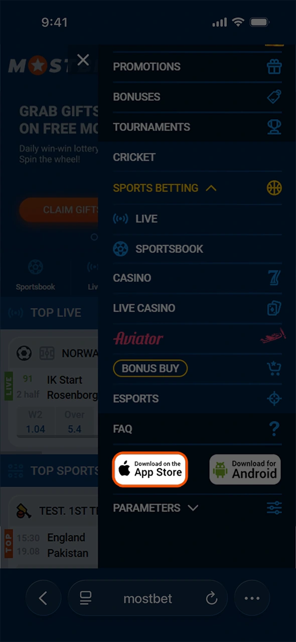 Visit the mobile platform to find your Mostbet Aviator iOS software.
