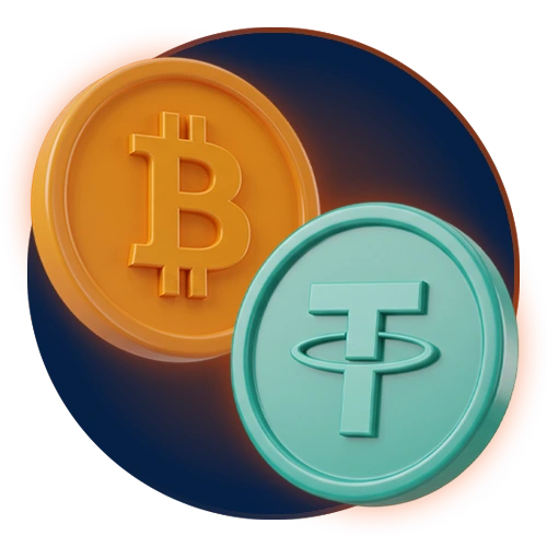 Make secure cryptocurrency deposits to start playing at Mostbet India.