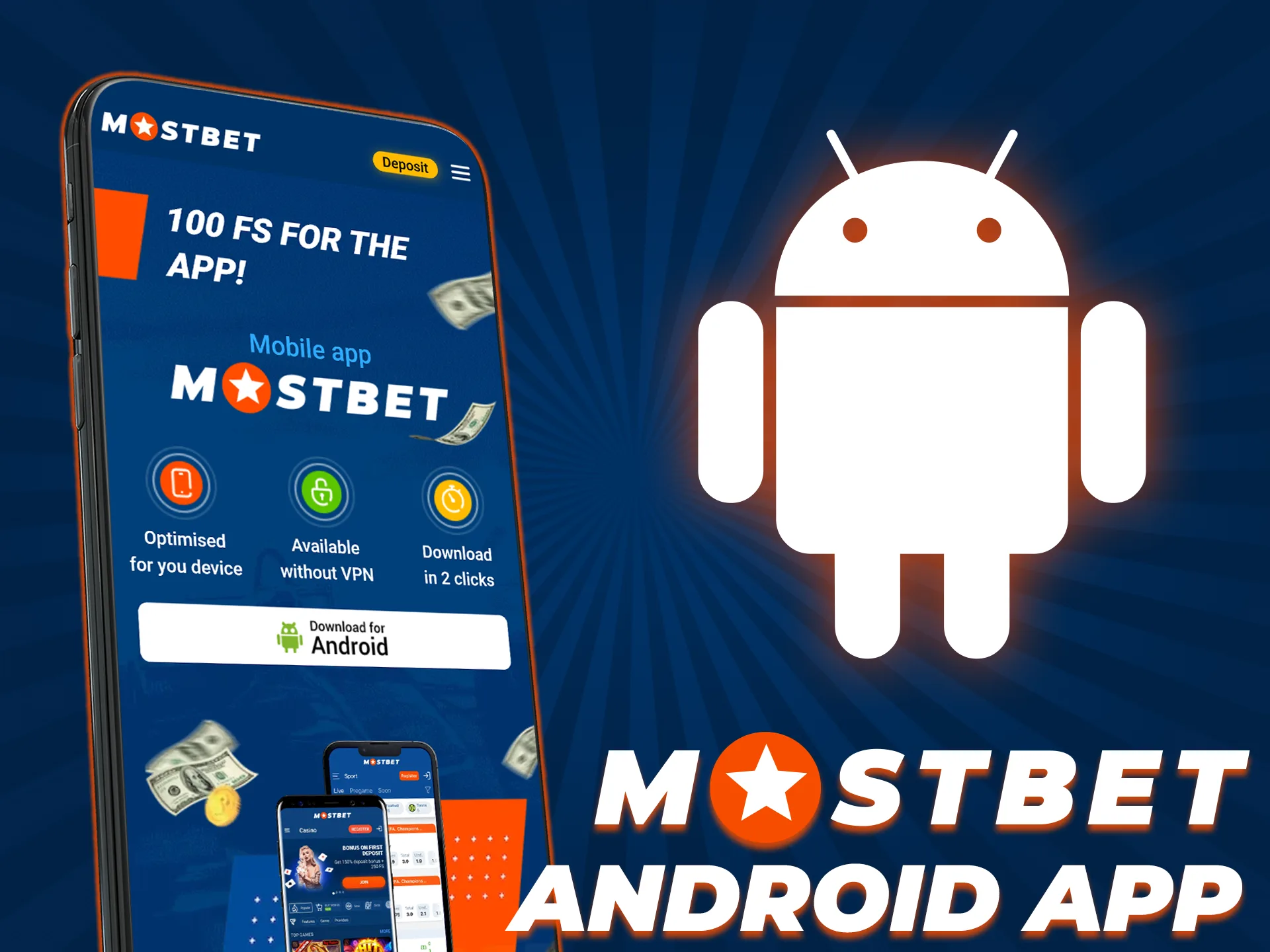 Install the dedicated Mostbet app for Android to enjoy seamless gaming.