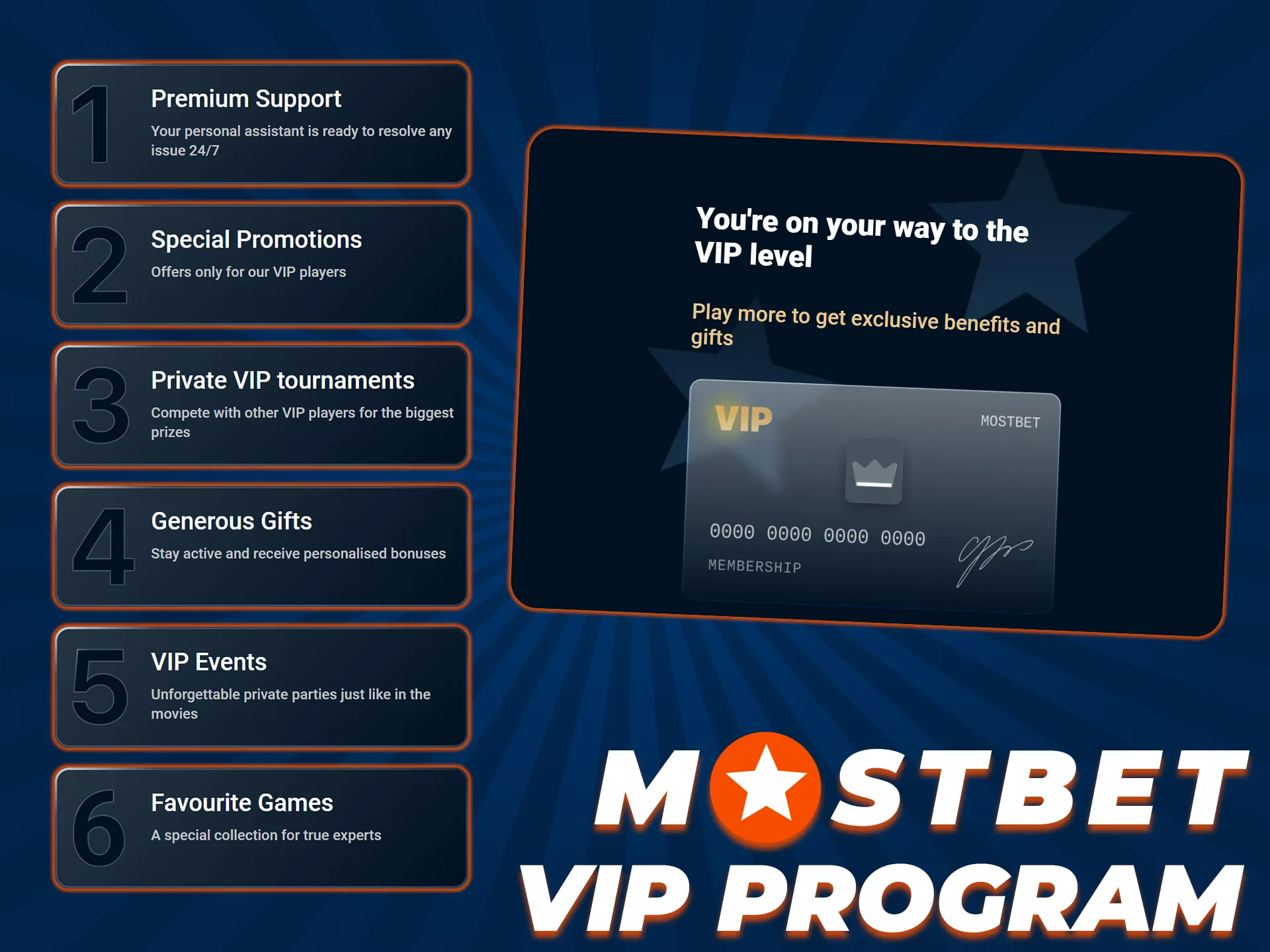 Join the exclusive Mostbet loyalty club to unlock fantastic player privileges.